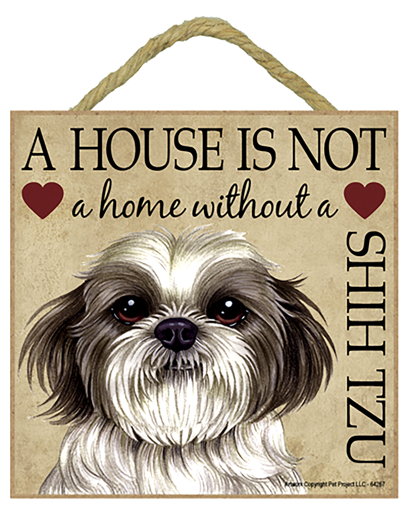 Greyhound Gift Plaque House is not a Home Hang it or Stand it on the easel.. 