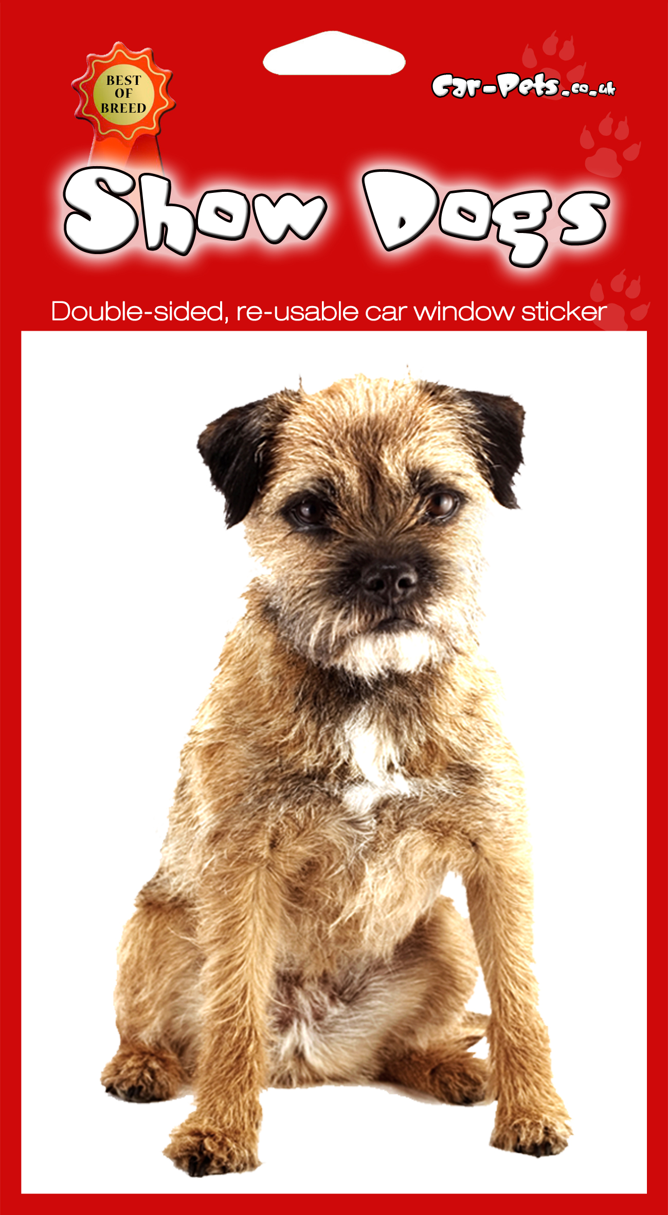 are border terriers double coated