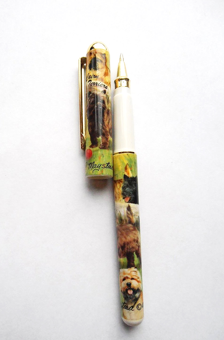 Cairn Terrier Gift – Beautiful Rollerball Pen with black ...